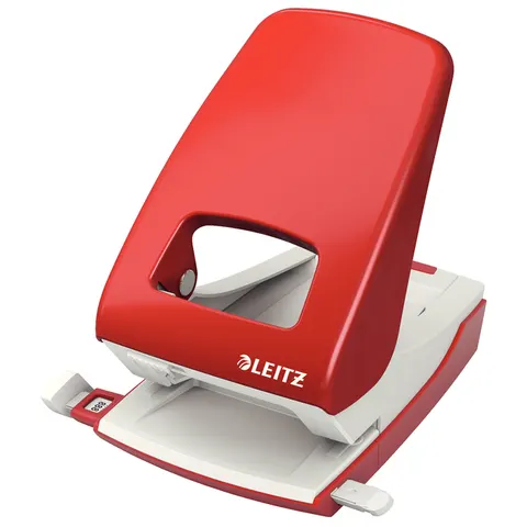 Perforator Leitz NeXXt metaal 40 vel rood – afbeelding 3