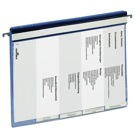 Dossiermap durable personeel 2555 blauw – afbeelding 3