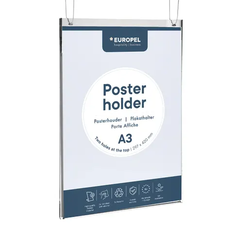 Europel Posterhouder A3 Staand – afbeelding 2