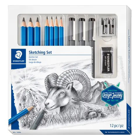 STAEDTLER gemengde tekenset – afbeelding 3