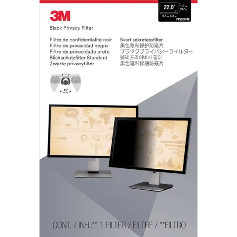 Privacy filter 3M 22" breedbeeld 16:10 – afbeelding 2