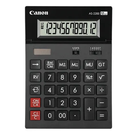 Rekenmachine Canon AS-2200 – afbeelding 3