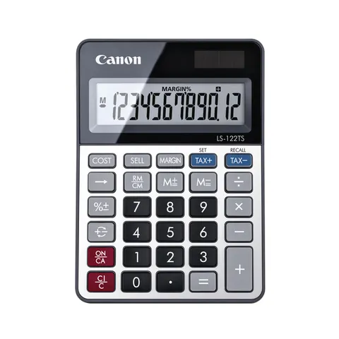 Rekenmachine Canon LS-122TS – afbeelding 3