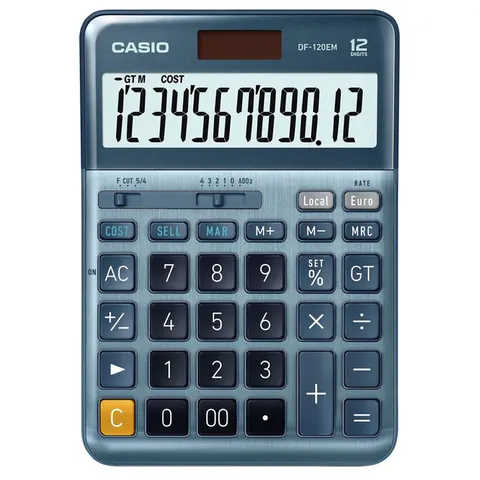 Rekenmachine Casio DF-120EM – afbeelding 3