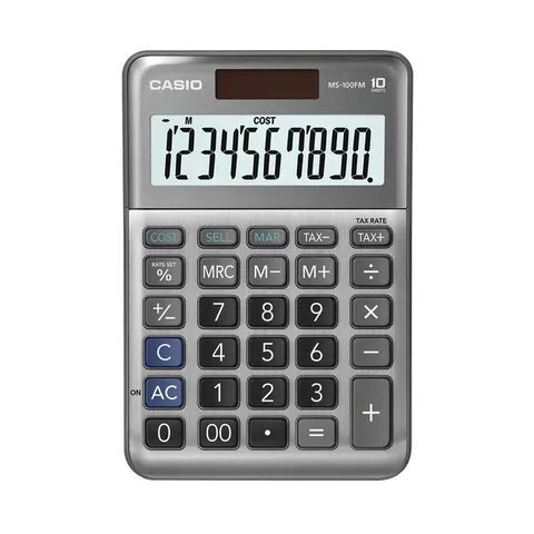Rekenmachine Casio MS-100FM – afbeelding 3