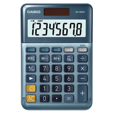 Rekenmachine Casio MS-88EM – afbeelding 3
