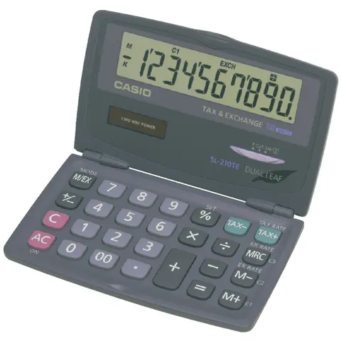 Rekenmachine Casio SL-210TE – afbeelding 3