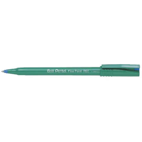 Rollerpen Pentel R50 medium blauw – afbeelding 3