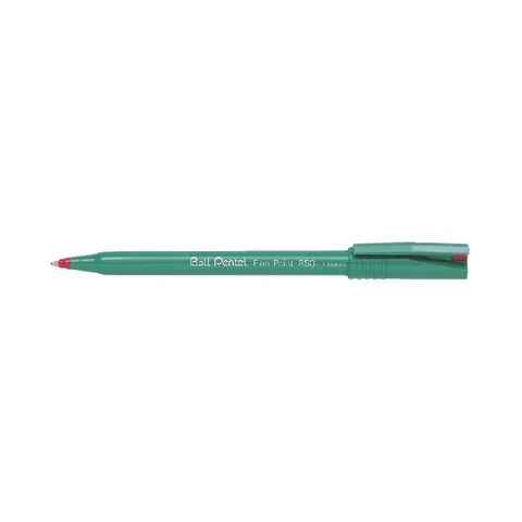 Rollerpen Pentel R50 medium rood – afbeelding 2