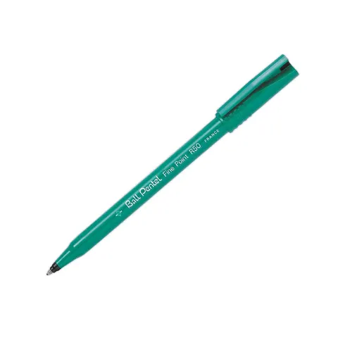 Rollerpen Pentel R50 medium zwart – afbeelding 3