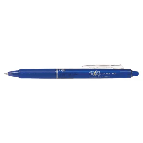 Rollerpen PILOT friXion clicker medium blauw – afbeelding 3