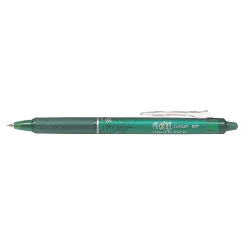 Rollerpen PILOT friXion clicker medium groen – afbeelding 3