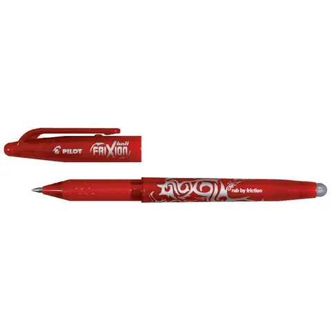 Rollerpen PILOT friXion medium rood – afbeelding 3