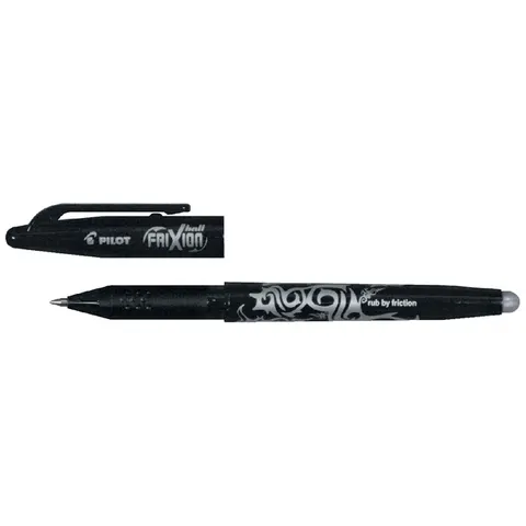 Rollerpen PILOT friXion medium zwart – afbeelding 3