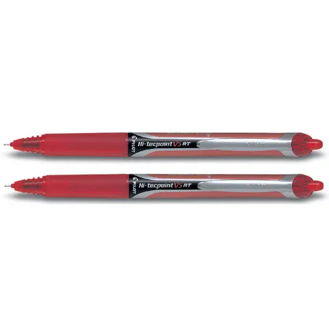 Rollerpen PILOT Hi-Tecpoint V5 RT fijn rood – afbeelding 3