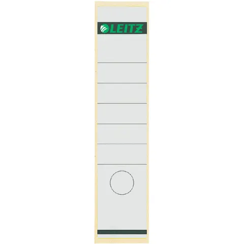 Leitz rugetiketten formaat 61 x 285 mm wit – afbeelding 3