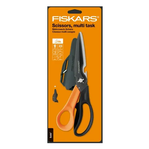 Schaar Fiskars Cuts+More Titanium multifunctioneel zwart – afbeelding 3