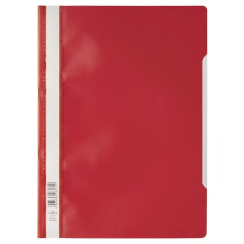 Snelhechter Durable A4 PP rood – afbeelding 2