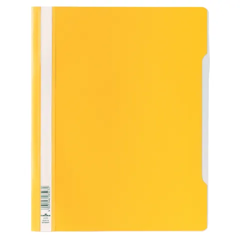 Snelhechter Durable A4 PVC geel – afbeelding 3