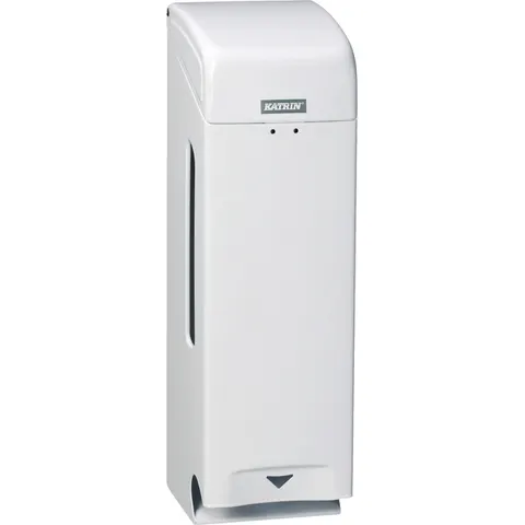 Toiletpapierdispenser katrin drie rollen wit – afbeelding 2