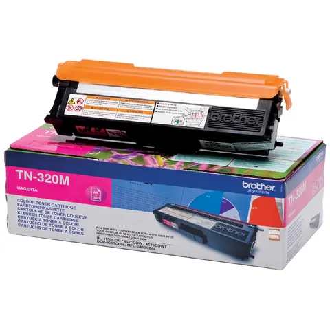 Toner Brother TN-320M rood – afbeelding 3