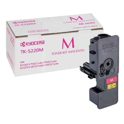 Toner Kyocera TK-5220M rood – afbeelding 3