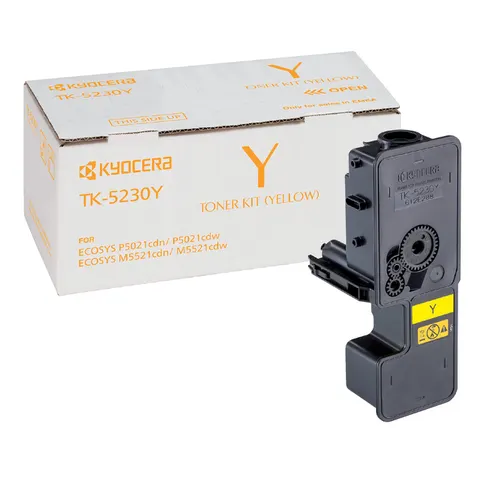 Toner Kyocera TK-5230Y geel – afbeelding 3