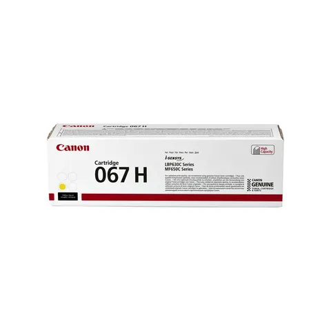 Toner Canon 067H Yellow – afbeelding 3