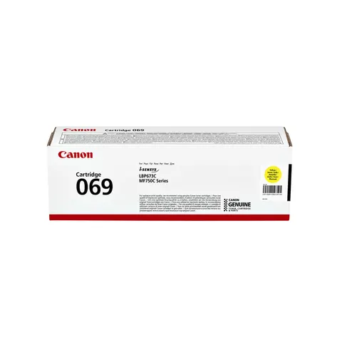 Tonercartridge Canon 069 geel – afbeelding 3