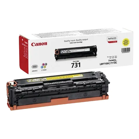 Tonercartridge Canon 731 geel – afbeelding 3