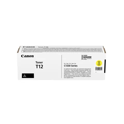 Tonercartridge Canon T12 geel – afbeelding 3