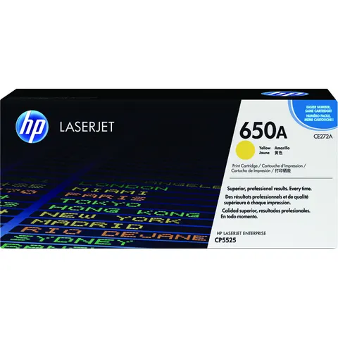 Toner HP 650A Yellow – afbeelding 3