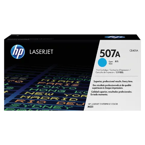 HP 507A - Tonercartridge / Cyaan – afbeelding 3