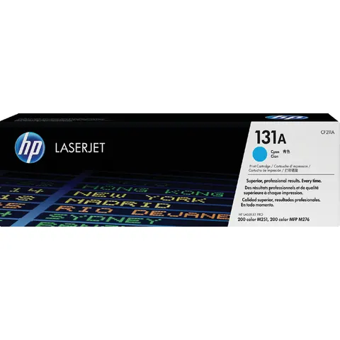 Tonercartridge HP CF211A 131A blauw – afbeelding 3