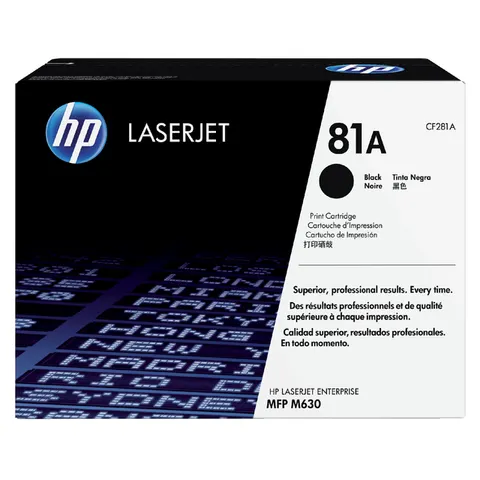 Tonercartridge / HP 81A / Zwart – afbeelding 3