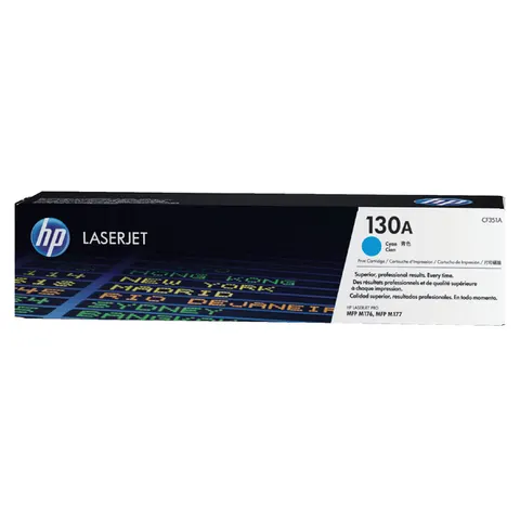 Tonercartridge HP CF351A 130A blauw – afbeelding 3