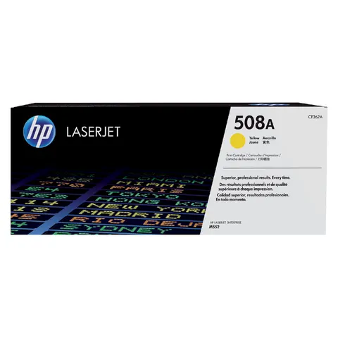 Tonercartridge HP CF362A 508A geel – afbeelding 3