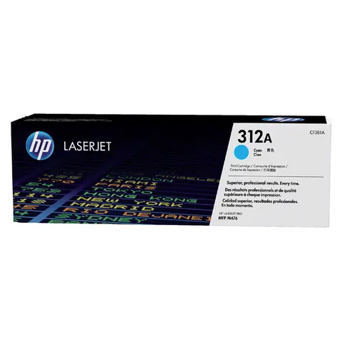 Tonercartridge HP CF381A 312A blauw – afbeelding 3