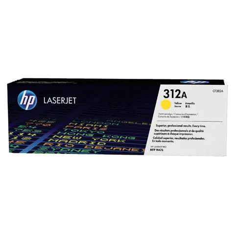 Tonercartridge HP CF382A 312A geel – afbeelding 3