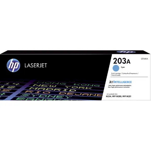 Tonercartridge HP CF541A 203A blauw – afbeelding 3