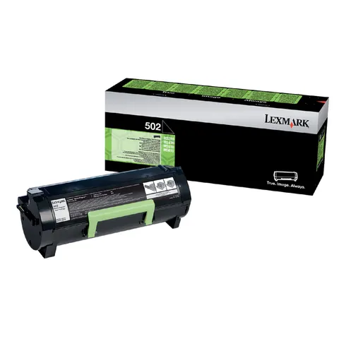 Toner Lexmark 502 Black – afbeelding 3
