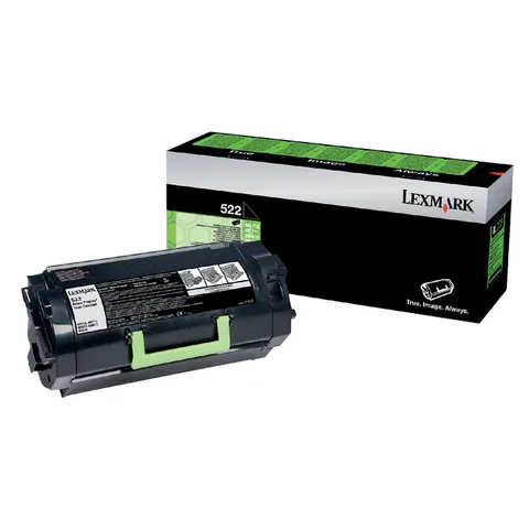 Toner Lexmark 522 Black – afbeelding 3