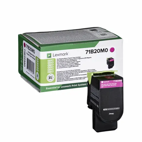 Toner Lexmark 71B20M0 Magenta – afbeelding 3