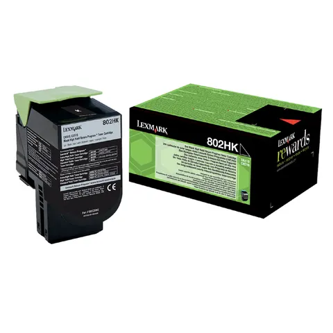 Toner Lexmark 802HK Black – afbeelding 3