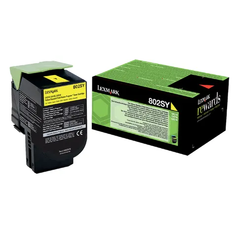 Toner Lexmark Black Yellow – afbeelding 3
