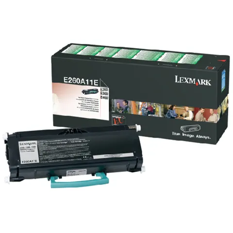 Toner Lexmark E260A11E Black – afbeelding 3
