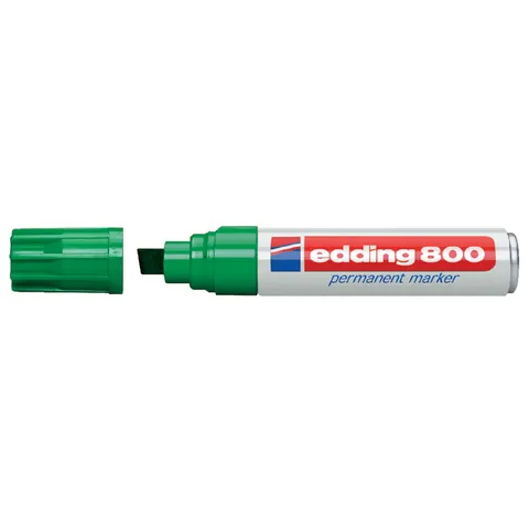 Viltstift edding 800 schuin 4-12mm groen – afbeelding 3