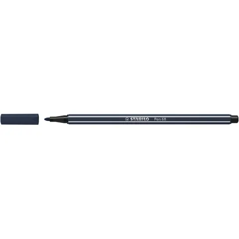 Viltstift STABILO Pen 68/98 medium paynesgrijs – afbeelding 3