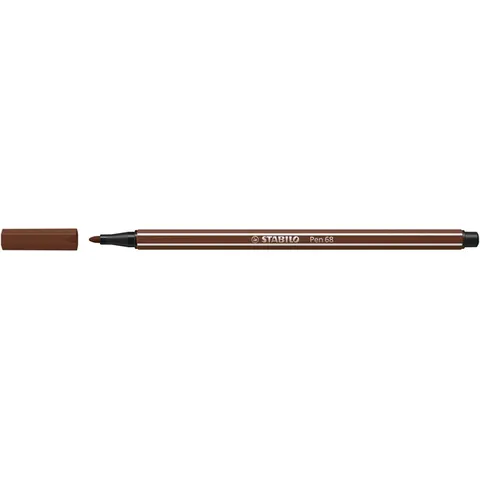 Viltstift STABILO Pen 68/45 medium bruin – afbeelding 3