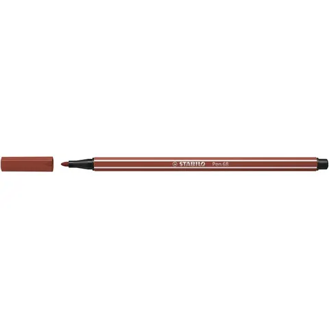 Viltstift STABILO Pen 68/75 medium sienna – afbeelding 3